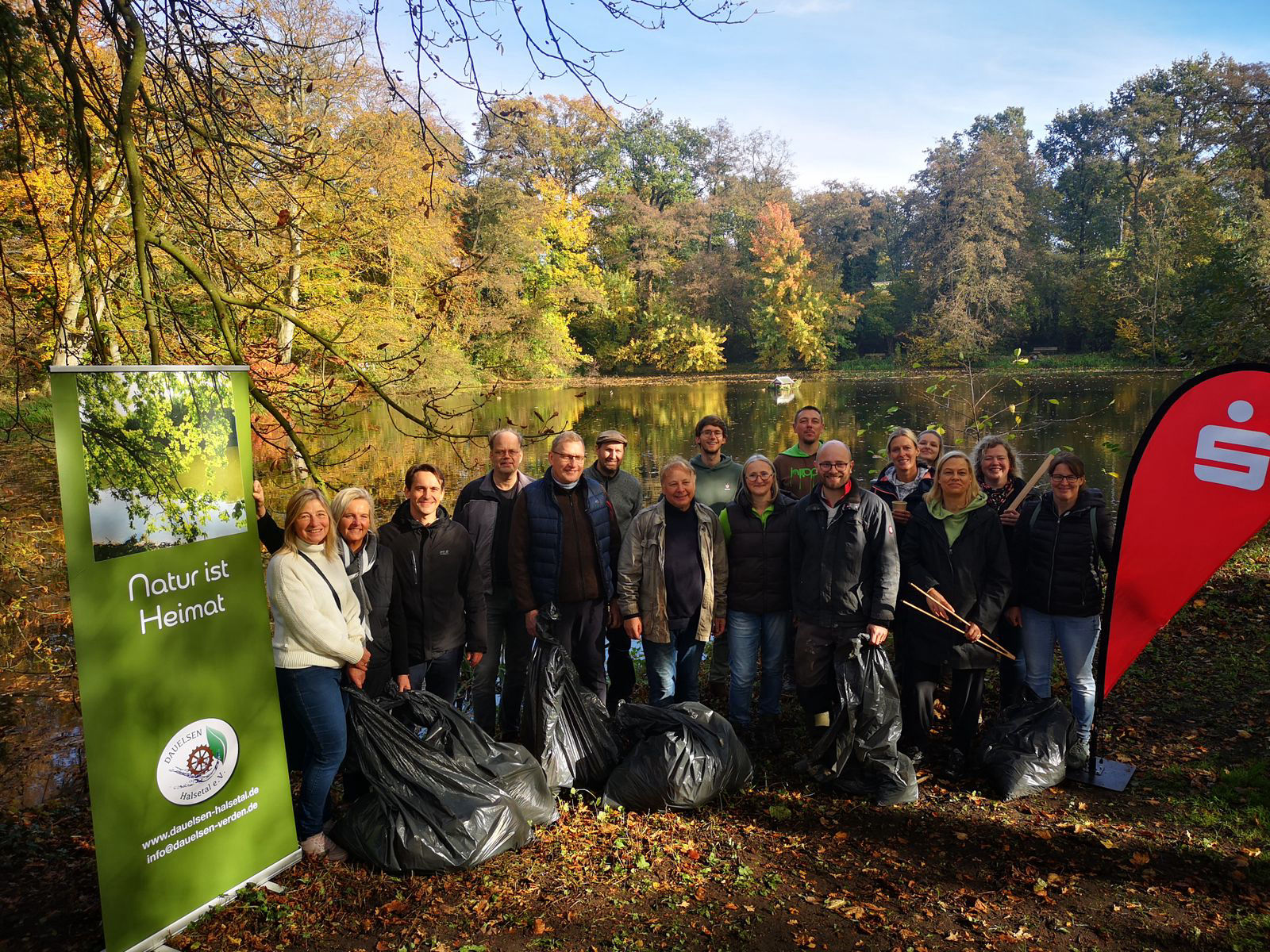 Müllsammelaktion und Grünpflege