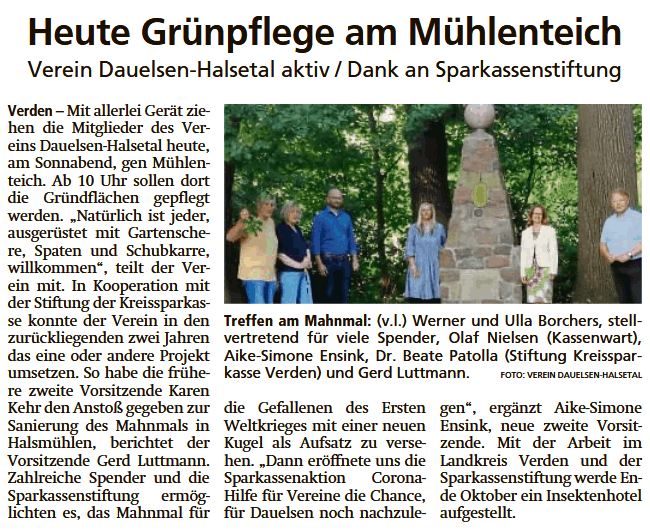 Verdener Aller-Zeitung 10.02.2021